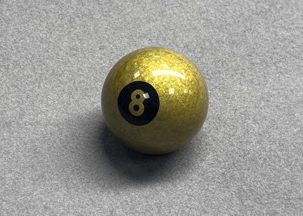 2 inch Aramith Premier engraved phenolic resin pool ball.  