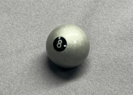 2 inch Aramith Premier engraved phenolic resin pool ball.  