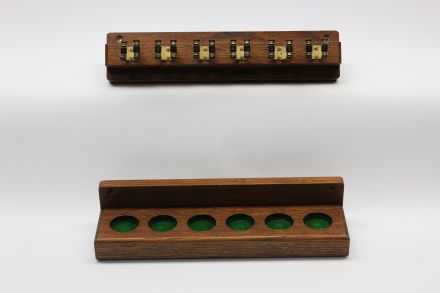 6 cue wall rack for snooker