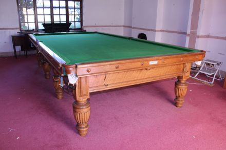 second hand 12 ft snooker table by George Wright