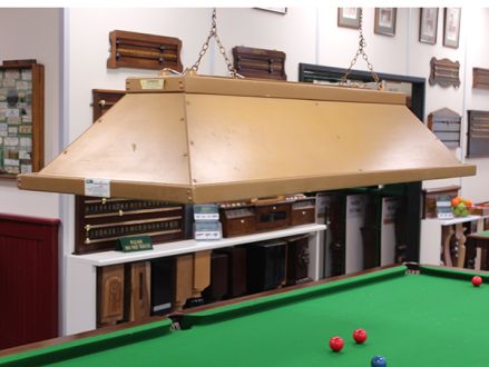 (LT66) Wooden Snooker/Pool Light suitable for 8 ft tables