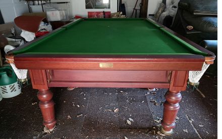 10 ft snooker table