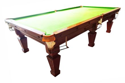 9ft snooker pool billiards table Jelks Mahogany Square Fluted Leg