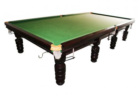 Full-Size fullsize full size snooker pool billiards table B.C.E. BCE Mahogany Turned Leg