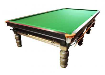 Full Size Fullsize Full-Size Snooker Billiards Pool Table BCE B.C.E. Mahogany Turned Leg