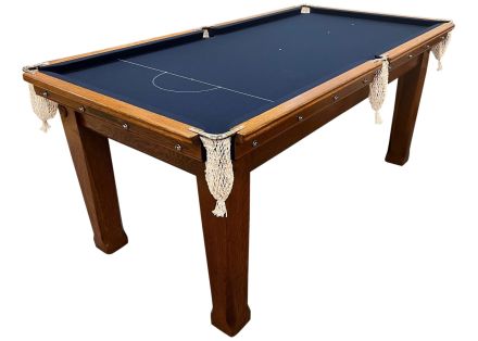 (M1291) 6 ft Oak Square Leg Snooker/Pool Table by Riley