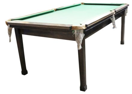 (M1300) 7 ft Mahogany Square Leg Snooker/Pool Table