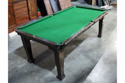Oak 6ft Square leg used snooker dining table