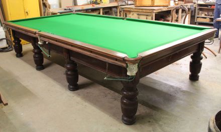 full-size snooker table