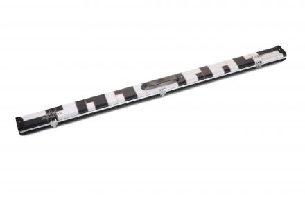 Halo Black & White Patchwork Case for 3/4 cue & extension