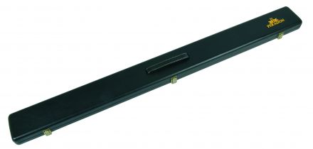 Black Leather Look Case for three quarter jointed cue