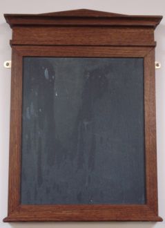 Oak Slate Scoreboard