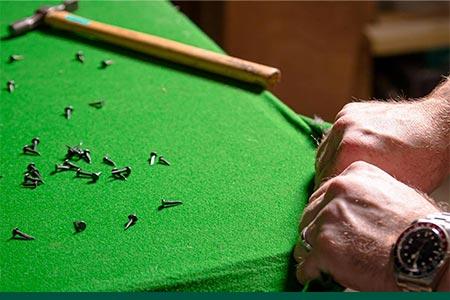 Snooker Table Restoration Service at Hamilton Billiards: What does it include?