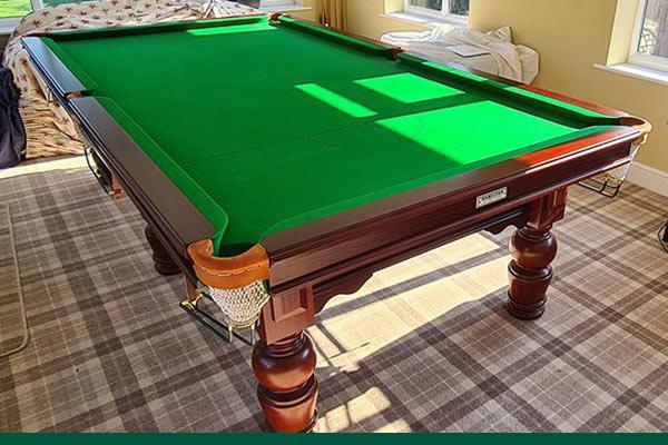Pool table sizes: from 6ft pool tables to bespoke pool tables
