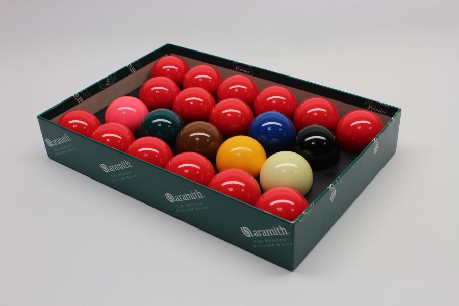 Belgian Aramith Premier Snooker Balls 2 1/4 inch 22 balls 