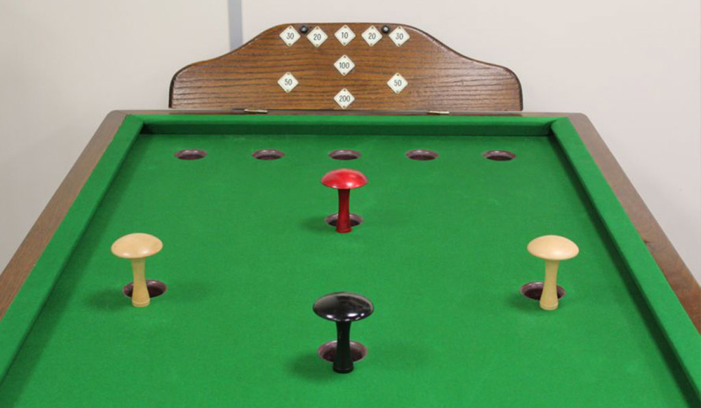 Antique Bar Billiards Table