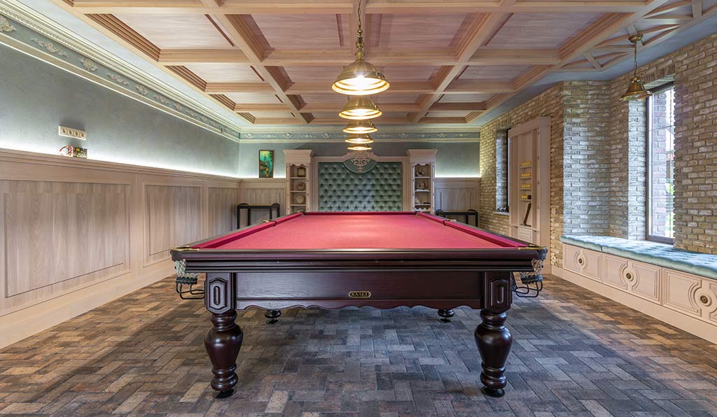 Classy games room